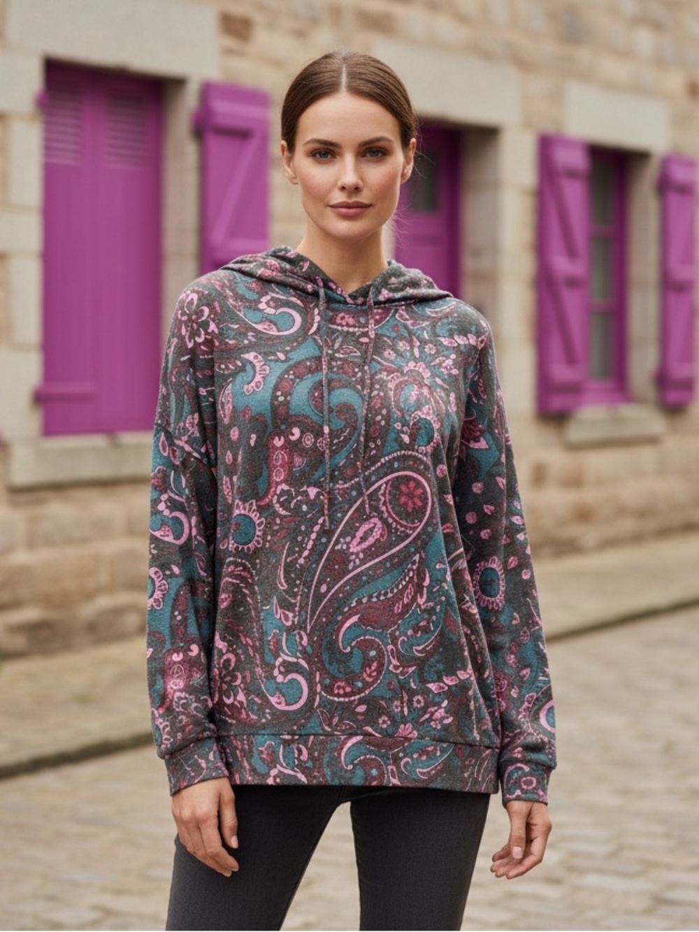 Soft, Cozy, & Full of Personality This Dear Scarlett Hoodie is a Perfect Blend
